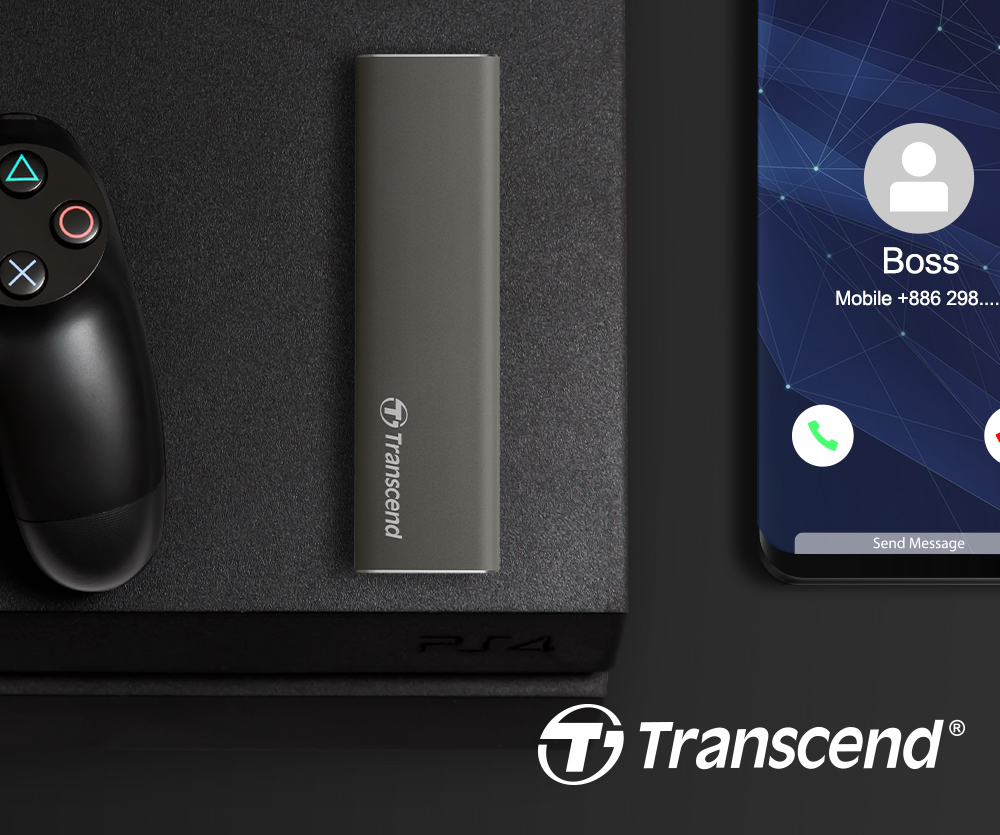 Transcend Debuts the ESD250C, a sleek and portable SSD