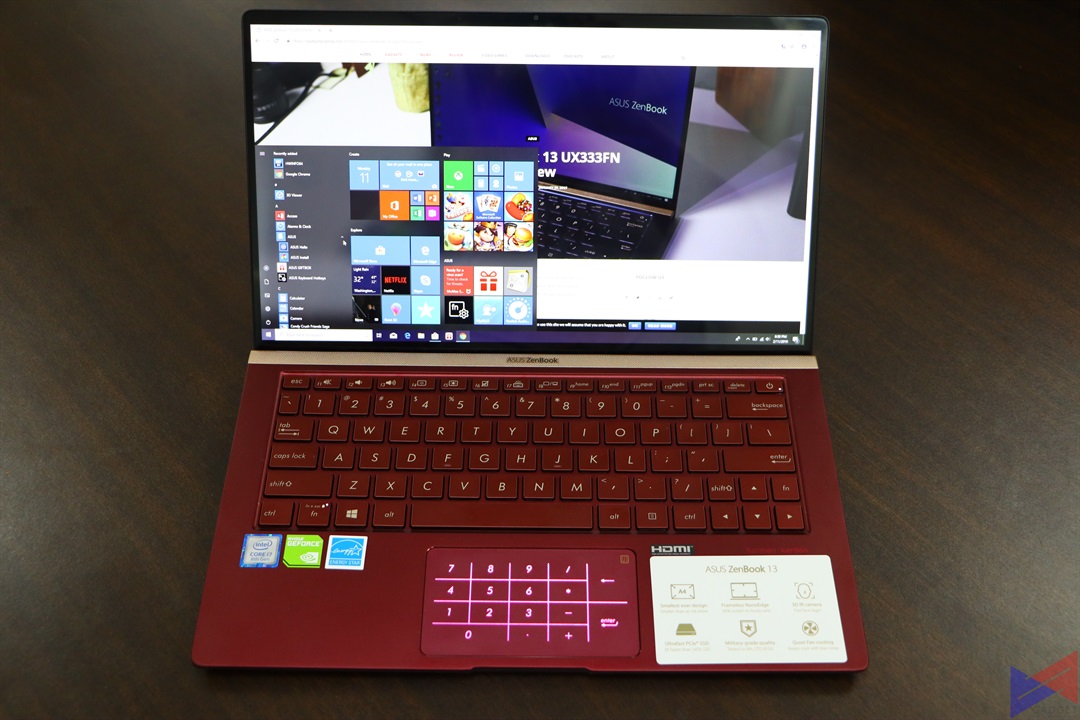 Quick Hands-On: ASUS ZenBook 13 UX33FN Burgundy Red