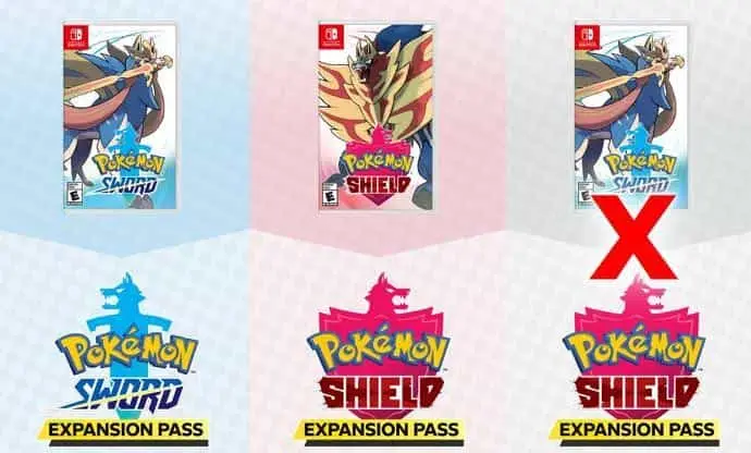 Don’t make the mistake of purchasing the wrong expansion pass for Pokemon Sword or Shield!