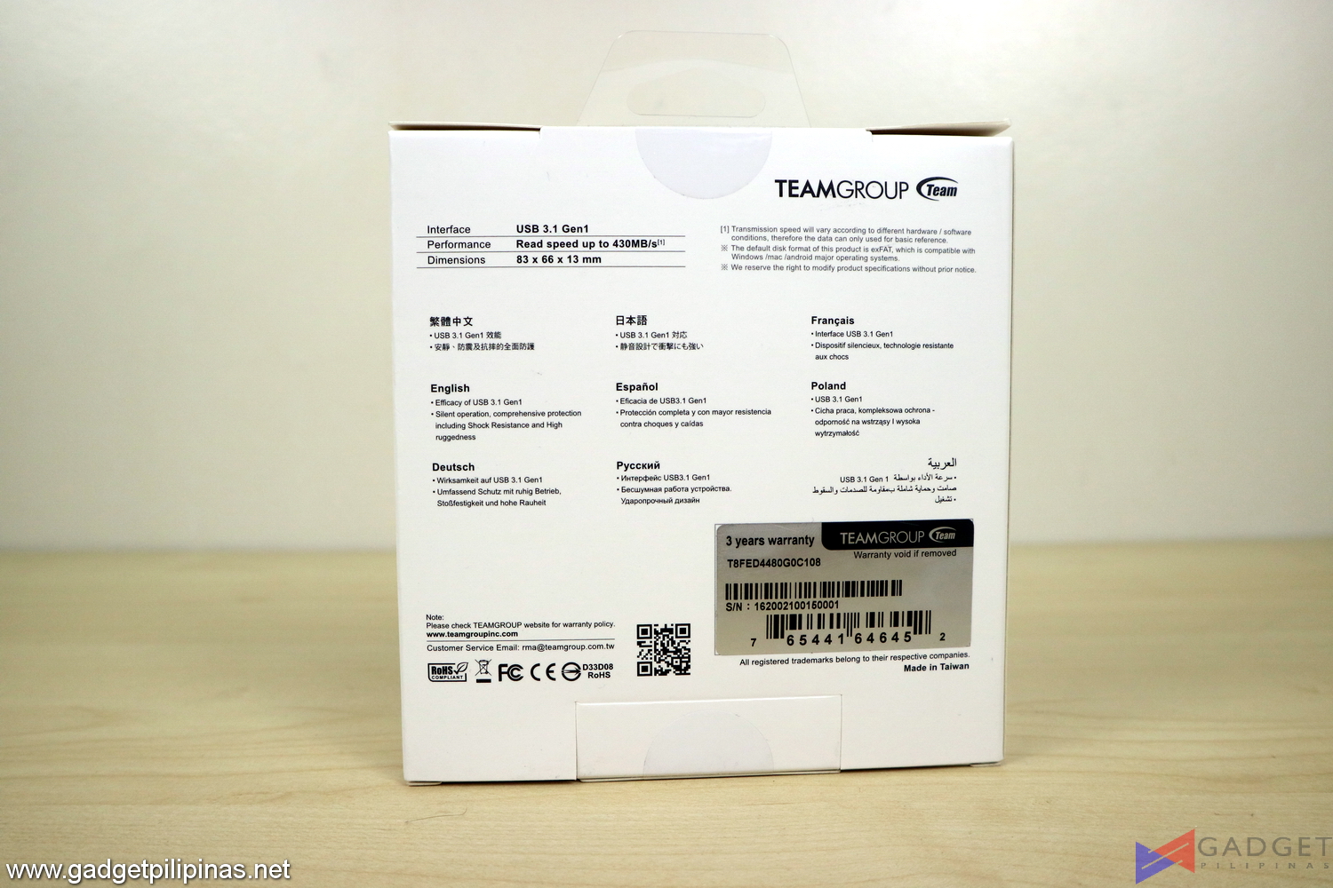 TeamGroup PD400 Review - Box 2