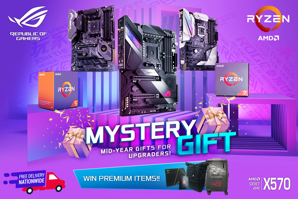 ASUS and AMD Announce Mystery Gift Promo!