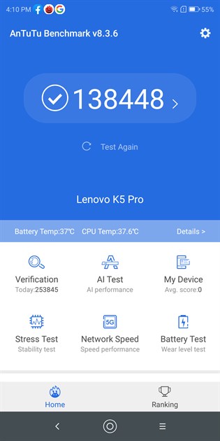 Lenovo K5 Pro System (4)