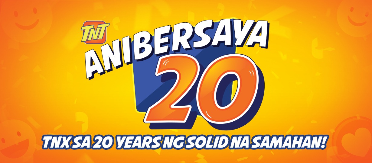 TNT Celebrates 20th Anniversary with 20% ‘Balik Load’ on Giga Offers!