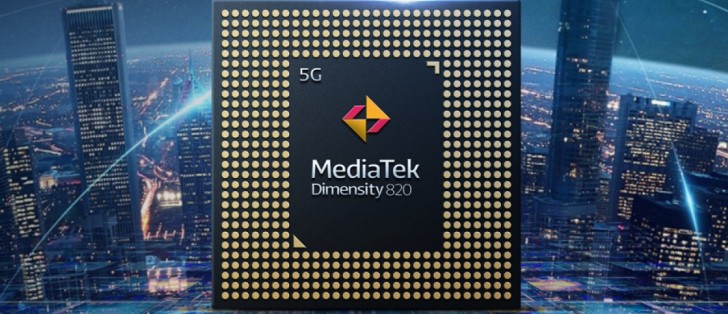 MediaTek Announces Dimensity 820 SoC with Improved 5G Connectivity