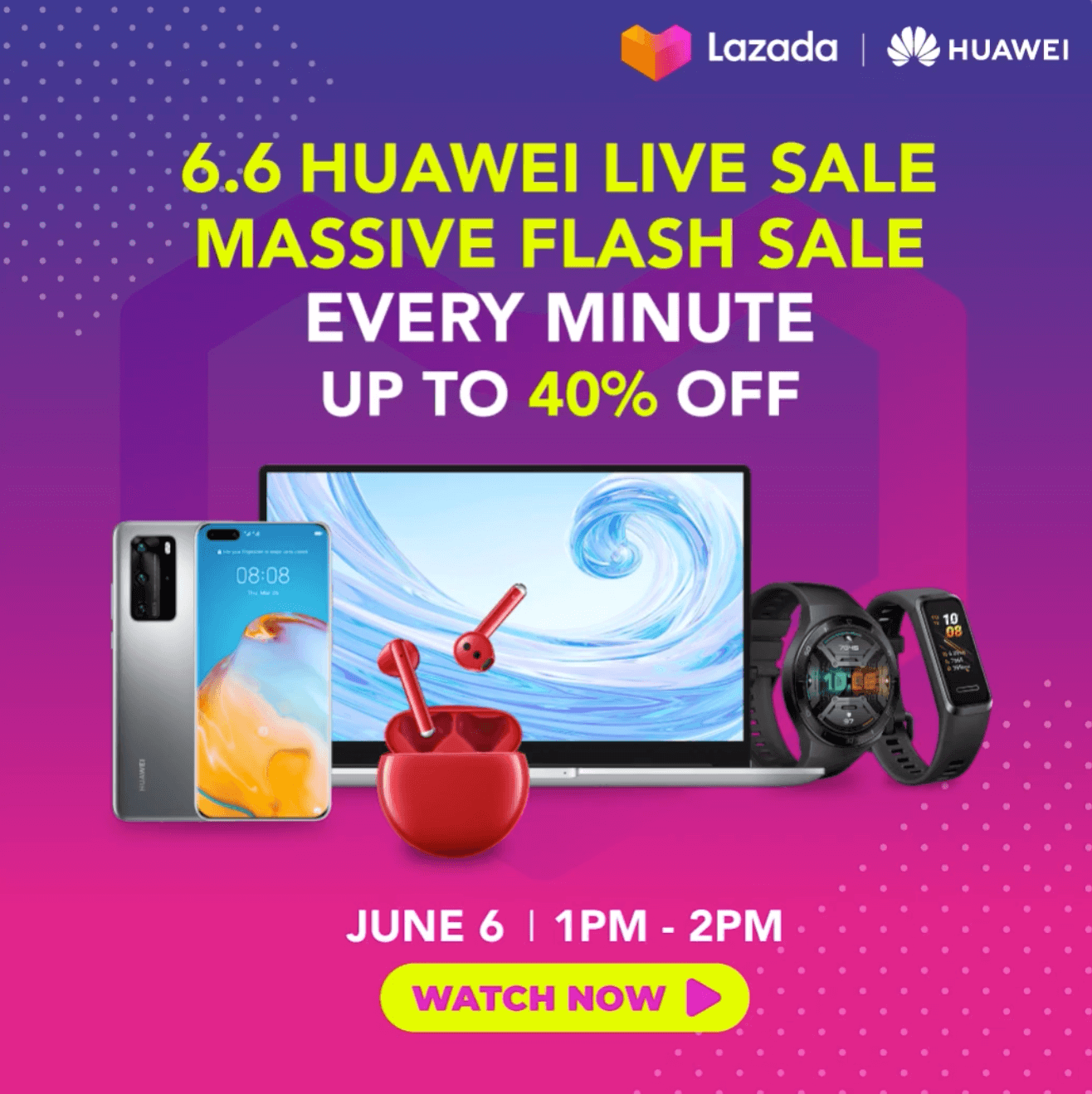 Score Great Deals on Huawei Devices at the Lazada 6.6 Bounce Back Sale!