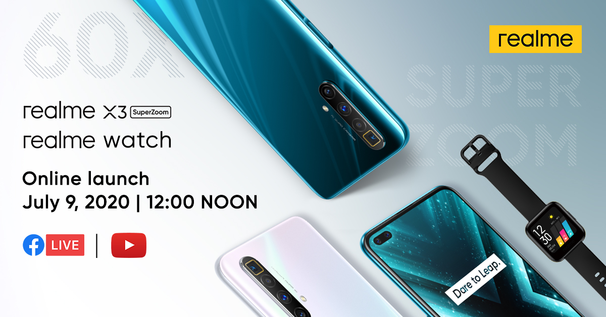 realme X3 SuperZoom Launching in PH on July 9!