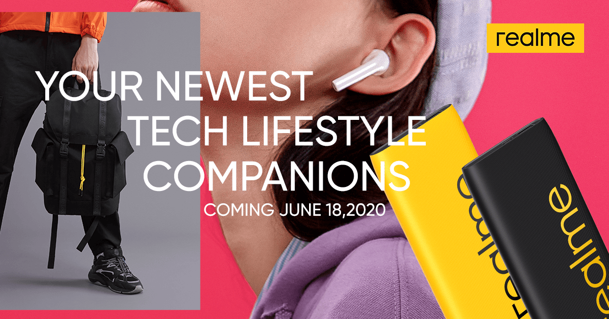 realme Buds Air Neo, Powerbank 2, and Adventure Backpack Coming to PH on June 18