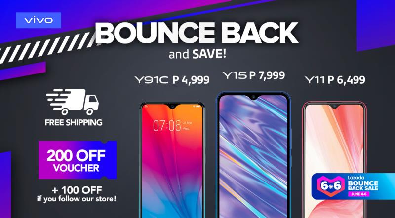 Get Discounts on Select vivo Smartphones at Lazada and Shopee’s 6.6 Sales!