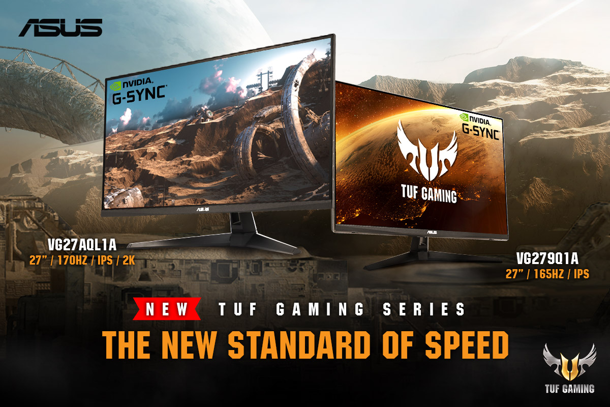 ASUS Adds Two New Monitors to its TUF Gaming Roster