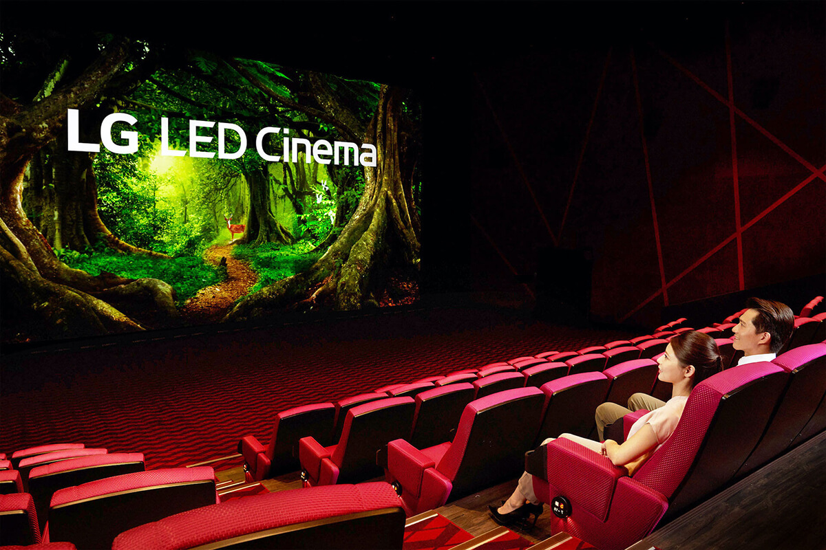 LG has Created a Projector-Less LED Movie Theatre in Collaboration with Dolby Laboratories
