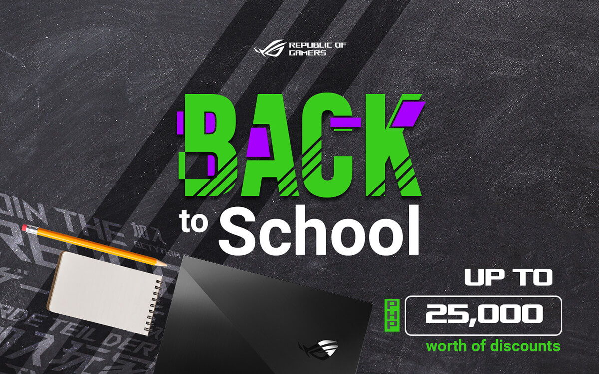 ASUS ROG Announces its Back-to-School Promo!