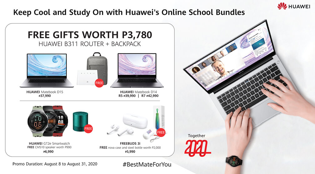 Huawei Announces its Online School Promo Bundles