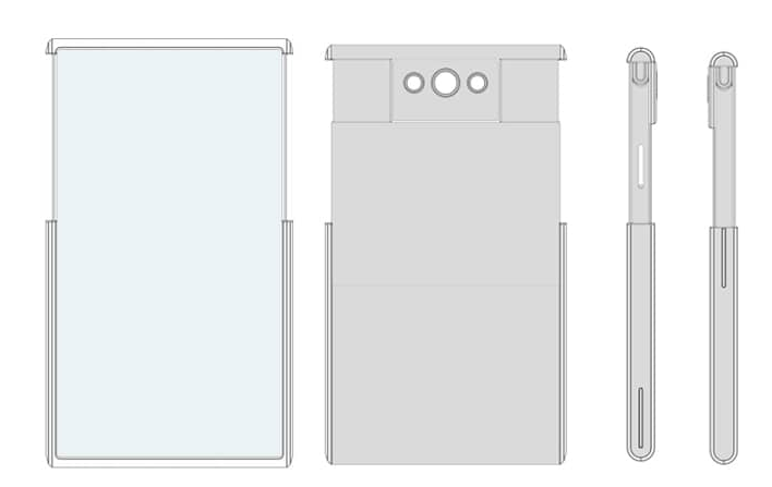 OPPO Patent Shows a Sliding Phone Design that Uses an Extendable Screen