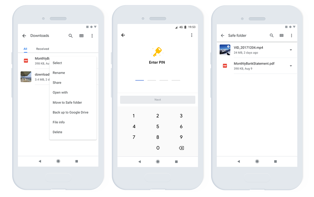 Google Launches ‘Safe Folder’ Feature for Files App