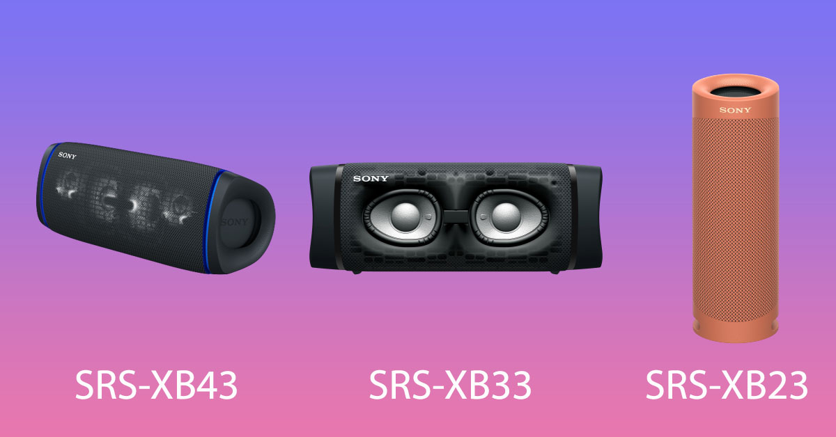 Sony Launches its Newest EXTRA BASS Wireless Speakers in PH