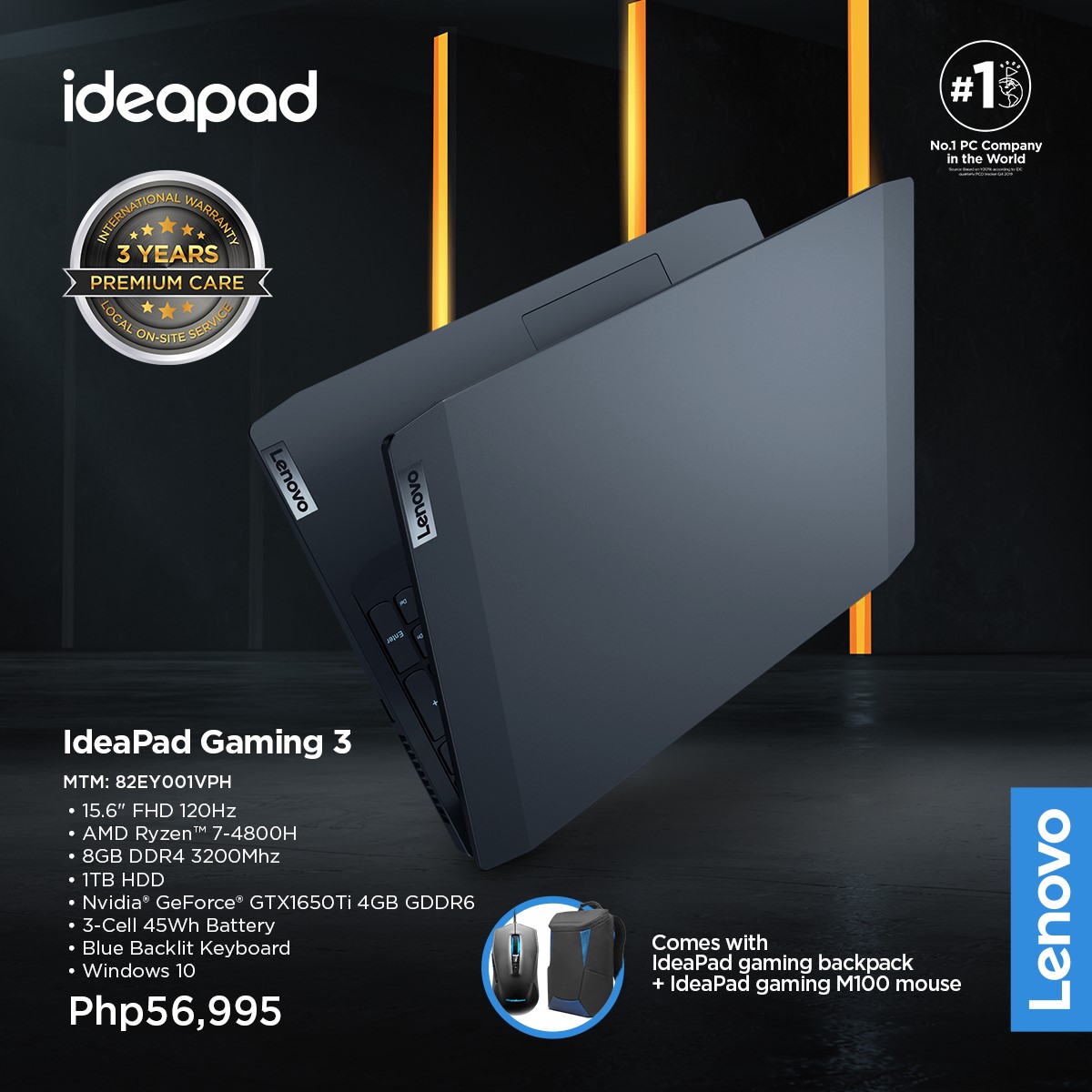 Ideapad Gaming 3 PH Price