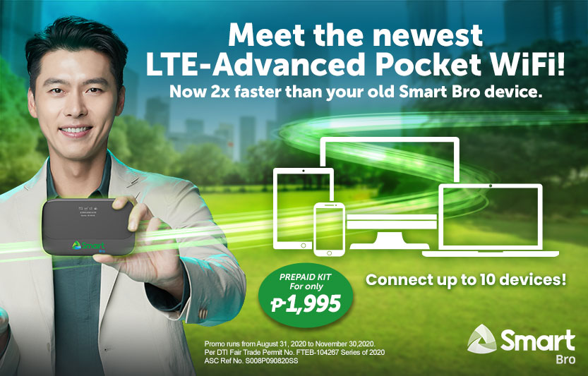 Smart LTE-Advanced Pocket WiFi Now Available for Prepaid Subscribers