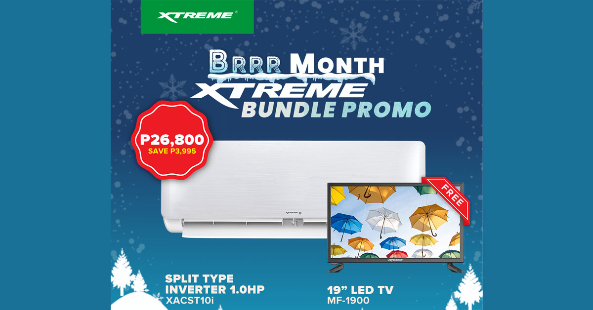 Get a FREE Appliance Bundle with a Purchase of an XTREME Air Conditioner Until September 30!