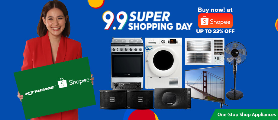Enjoy Up to 23% Off on XTREME Appliances at Shopee’s 9.9 Sale!