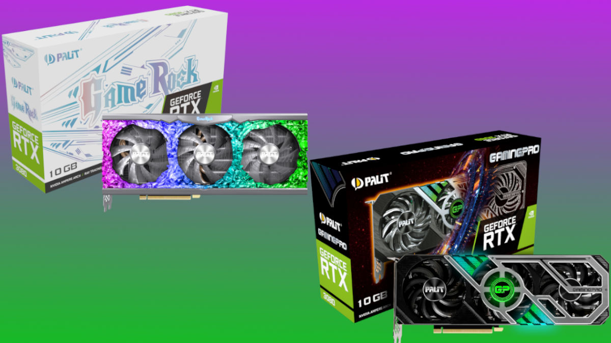 Palit Announces its Gamerock and GamingPro GeForce RTX 3000 GPUs