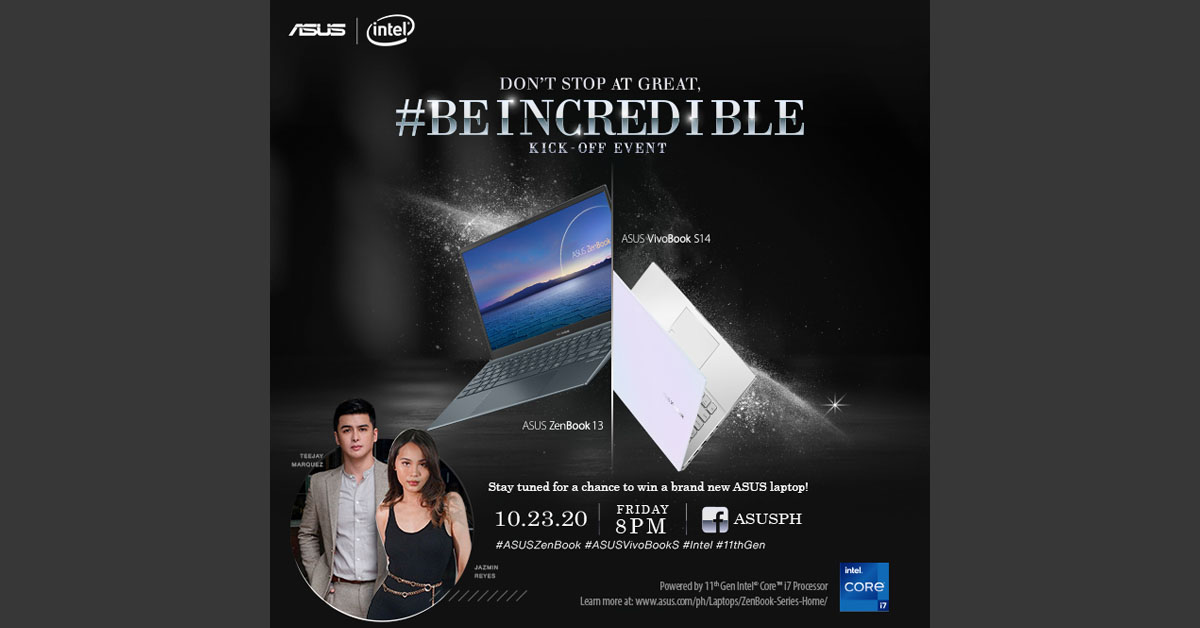 ASUS to Launch its Newest Intel-Based Consumer Laptops in PH on October 23