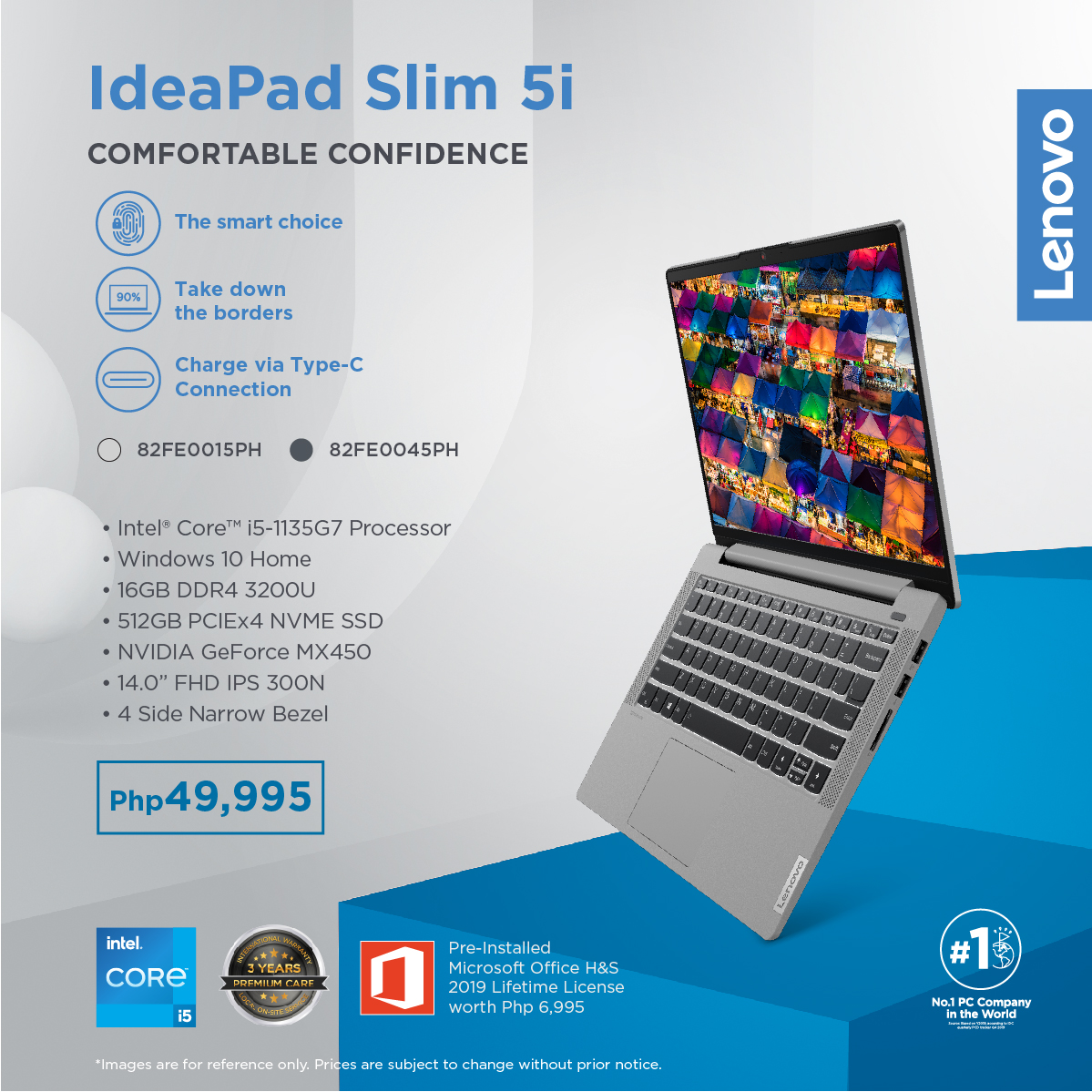 Lenovo Ideapad Slim 5i PH Price peso