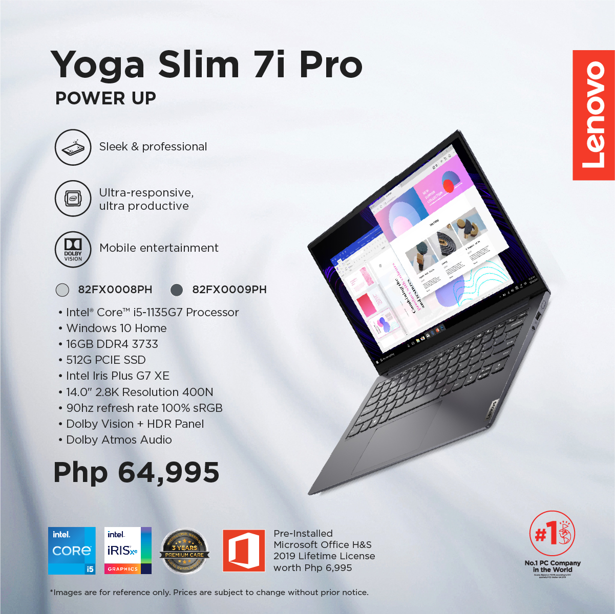 Lenovo Yoga Slim 7i Pro PH Specs