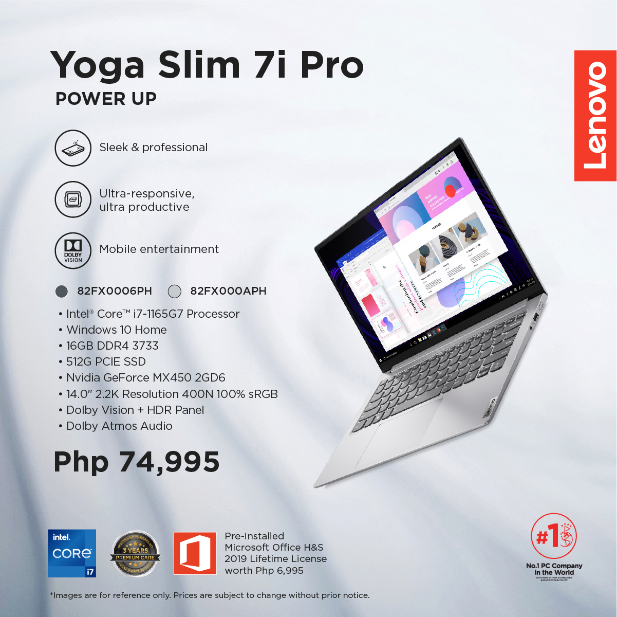 Lenovo Yoga Slim 7i Pro Philippines Price