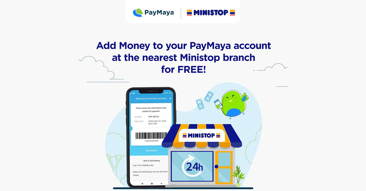 You Can Now Add Money to Your PayMaya Account at Ministop Stores Nationwide!