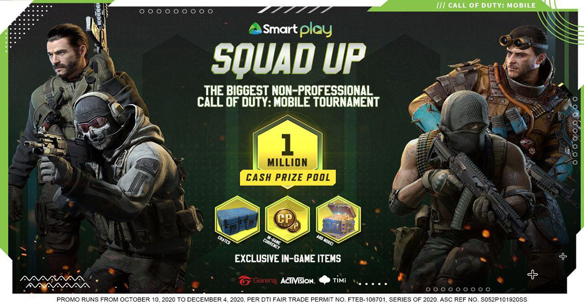 Smart Launches PH’s Biggest Call of Duty: Mobile – Garena Tournament with ‘Smart Play: Squad Up’