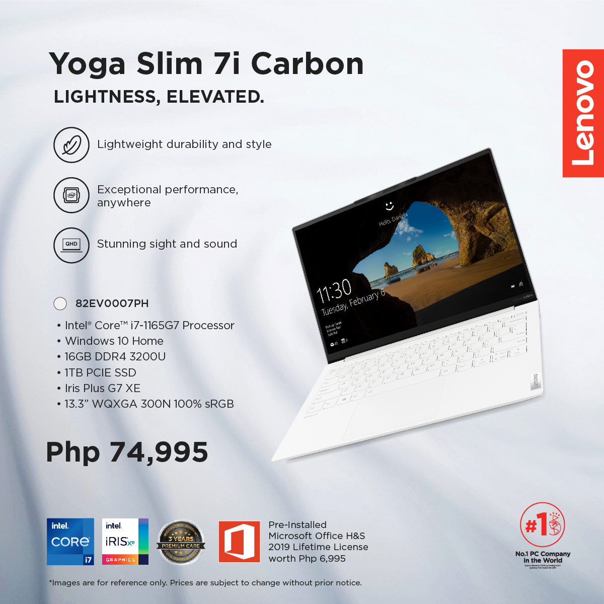Yoga Slim 7i Carbon PH Price