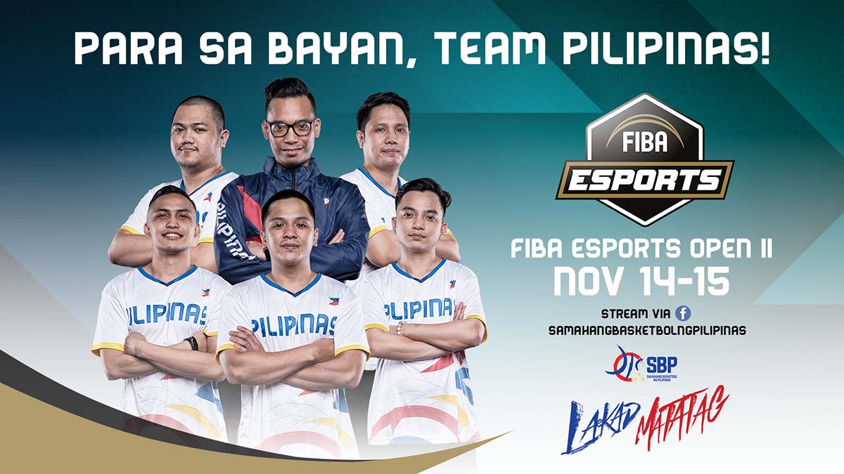 Team Pilipinas Gears Up for FIBA Esports Open on November 14 to 15