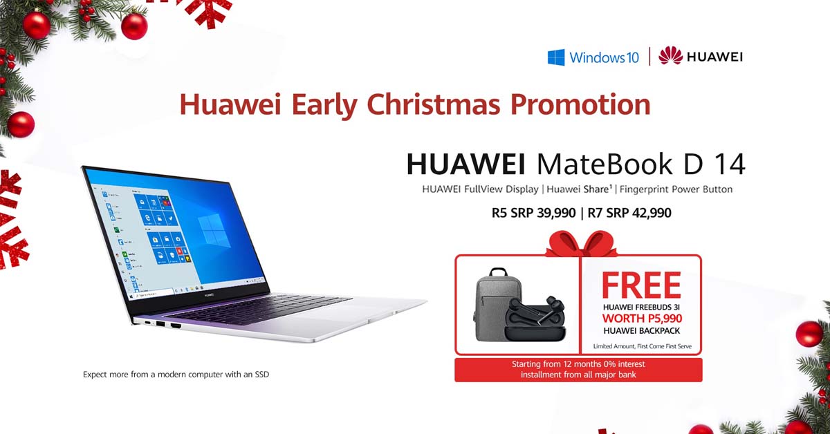 Huawei Extends its Early Christmas Promo Until November 25!