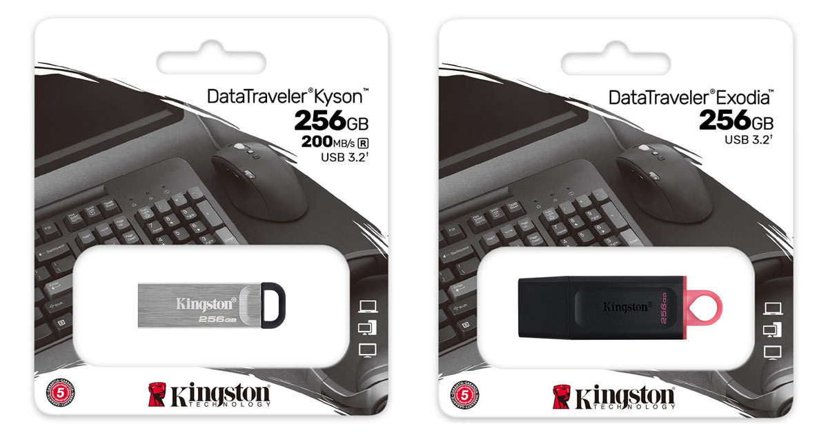 Kingston Launches New DataTraveler USB Drives in PH