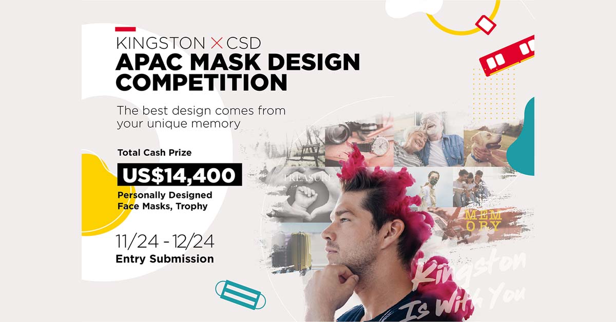 Kingston Partners with CSD in APAC for a Mask Design Contest