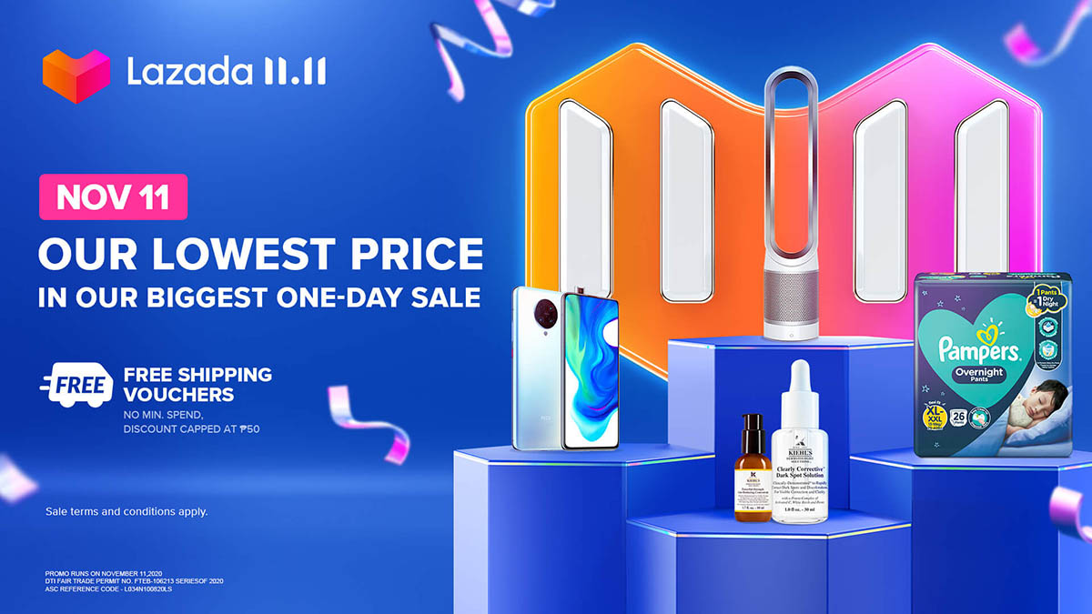 Get Ready for 11.11, Lazada’s Biggest One-Day Sale!