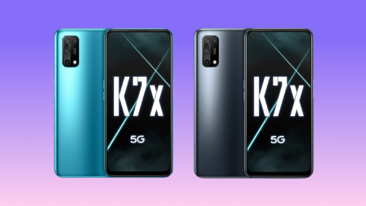 OPPO K7x with 90Hz Display and Dimensity 720 Now Official