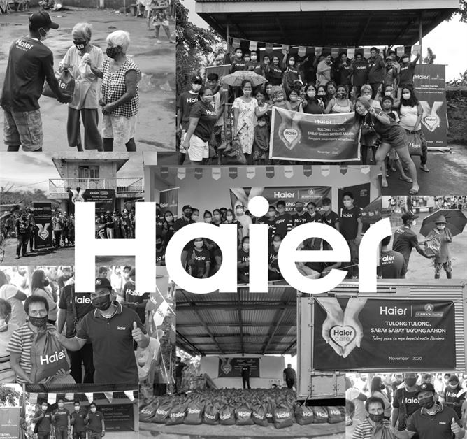 Haier Philippines Upholds Social Responsibilities in Times of Crisis