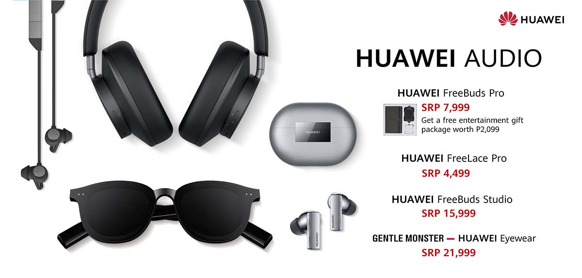 Huawei FreeBuds Pro Now Available in PH, Along with New Family of Audio Devices