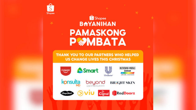 Smart and Shopee Team Up for Shopee Bayanihan: Pamaskong Pambata Initiative