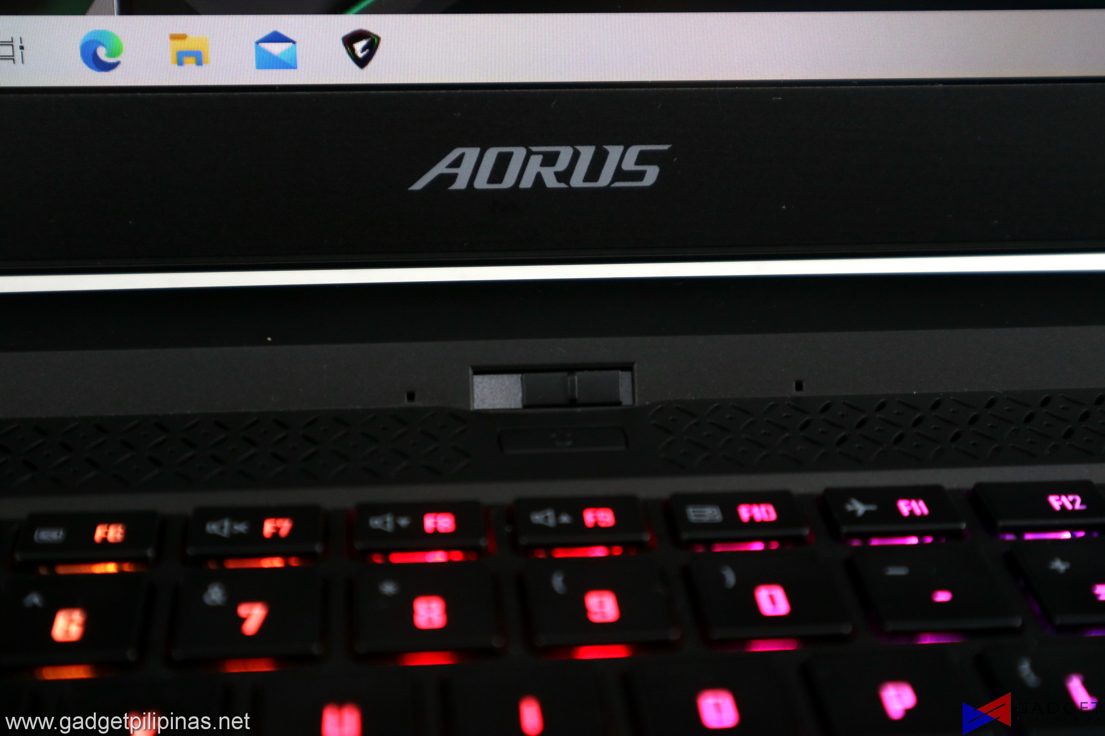 Aorus 15G Review Camera