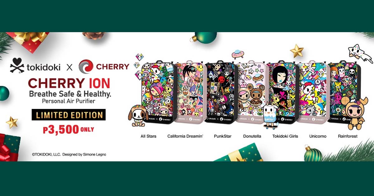 Stay Protected in Style with the Tokidoki x Cherry Ion Limited Edition!
