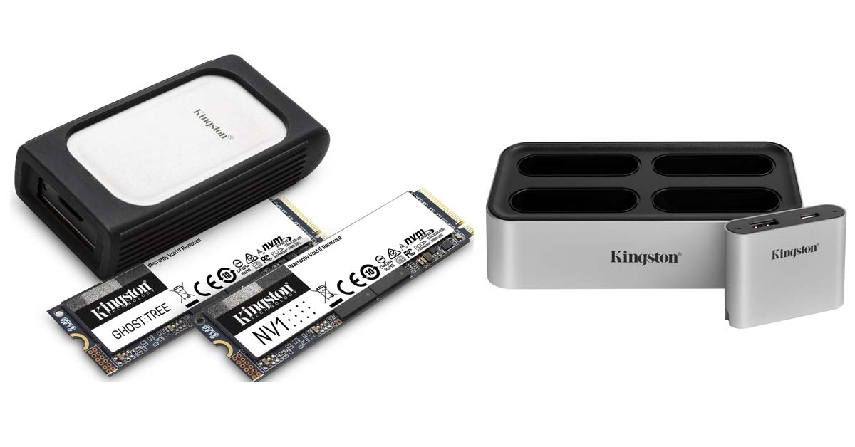 CES 2021: Kingston Previews New NVMe SSD Lineup, Launches Workflow Station Along with Readers