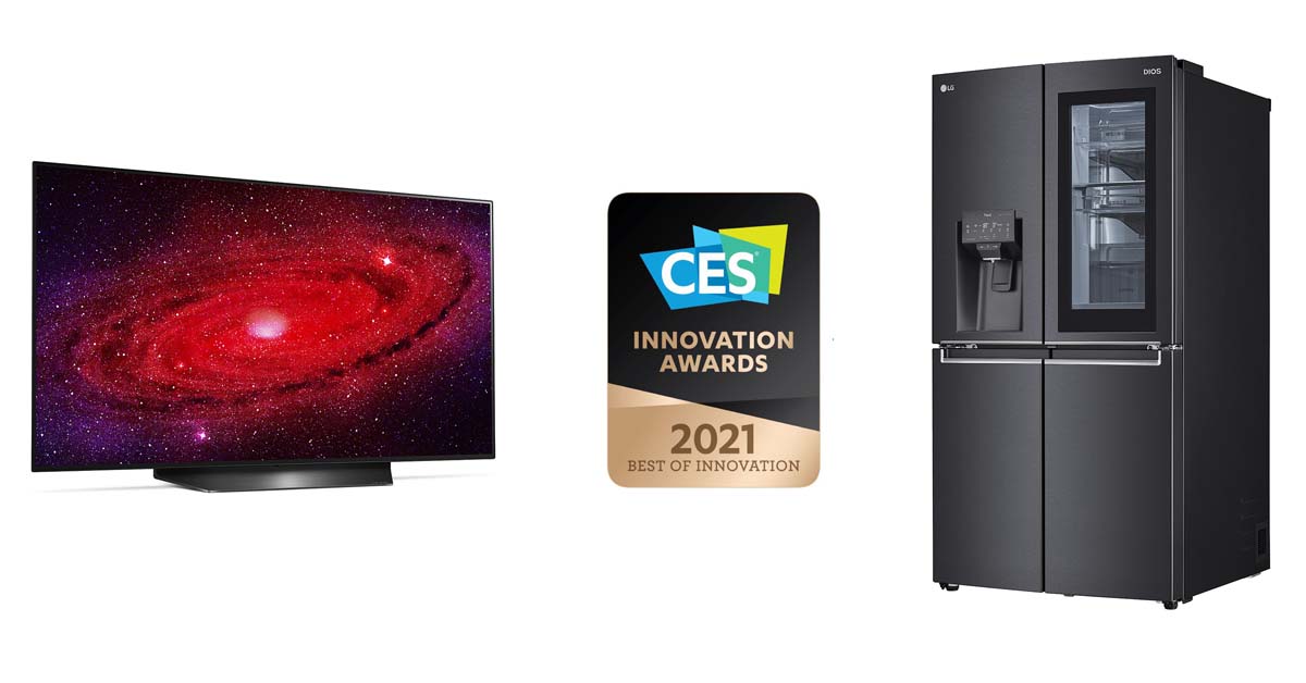 LG Wins Several 2021 CES Best of Innovation Awards!