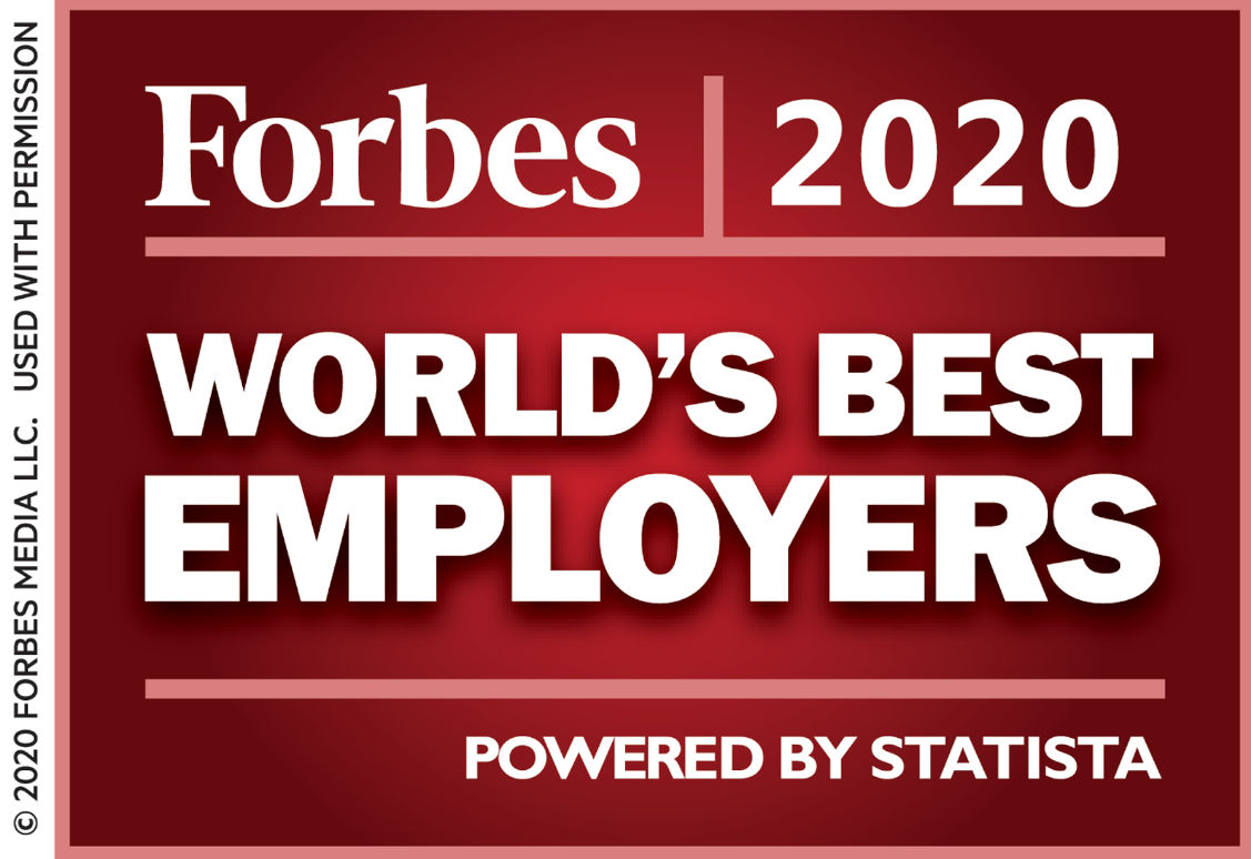 Brother Named One of Forbes’ World’s Best Employers in 2020