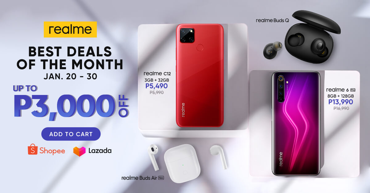 realme Starts 2021 with the Best Deals of the Month!