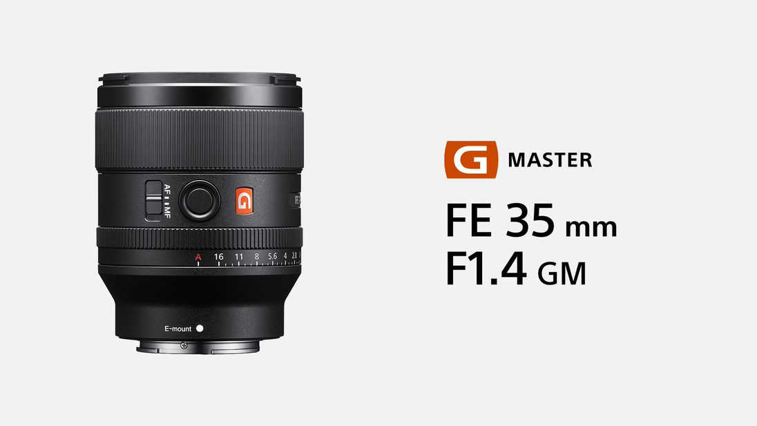Sony Launches the FE 35mm F1.4 GM Full-Frame Lens