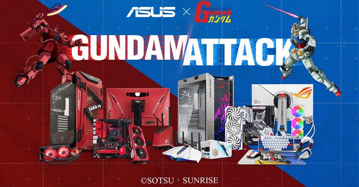 ASUS Announces Local Pricing for its Limited Edition Gundam Collection
