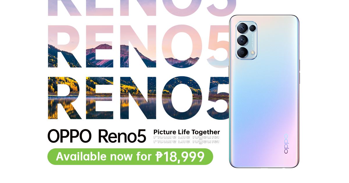 OPPO Reno5 4G and 5G Now Available in PH