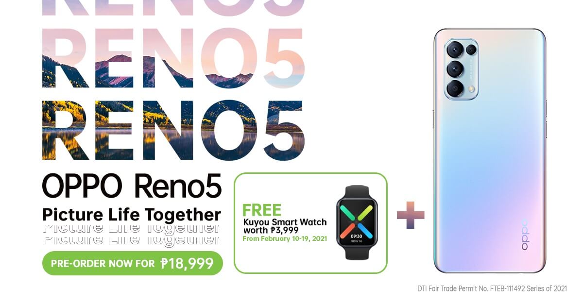 OPPO Reno5 Debuts in PH, Priced